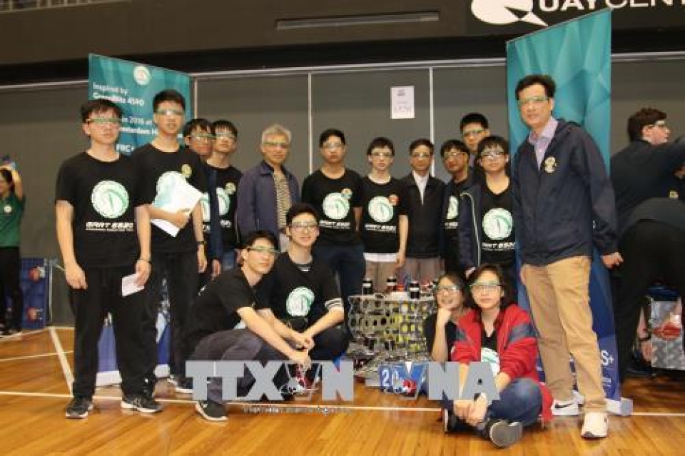 Học sinh Việt Nam tham gia tranh tài tại giải First Robotics ở Australia hoc sinh viet nam tham gia tranh tai tai giai first robotics o australia