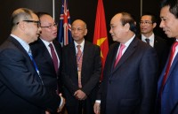 Thủ tướng gặp doanh nhân, trí thức tiêu biểu người Việt tại Australia