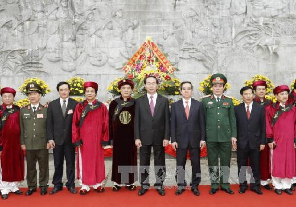 chu tich nuoc du le gio to hung vuong nam dinh dau 2017