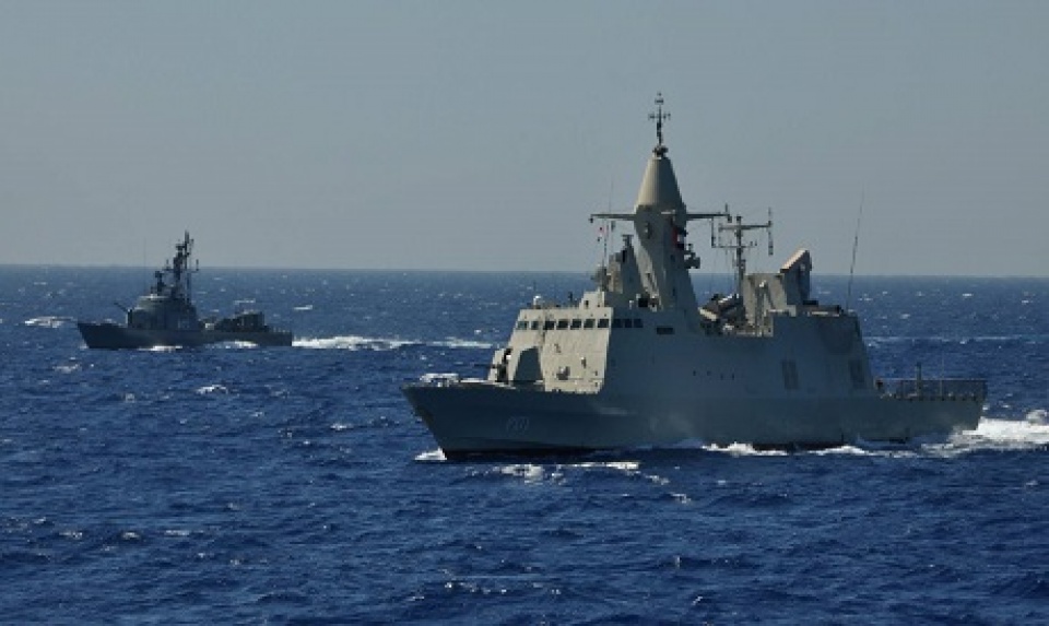 ai cap va my tien hanh tap tran chung tren bien do