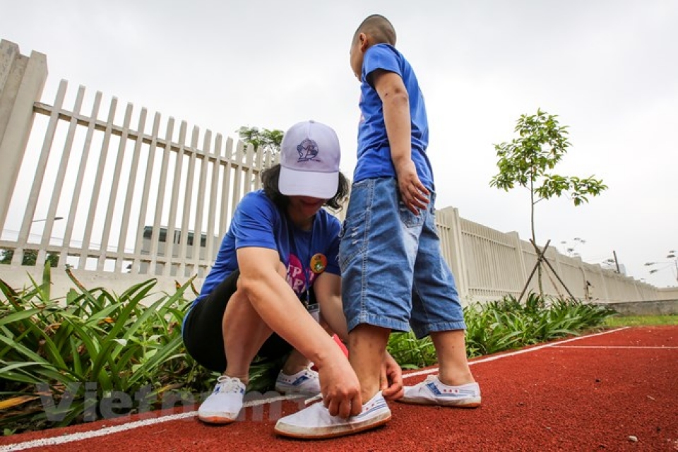nhung khoanh khac trong ngay hoi the thao danh cho tre tu ky