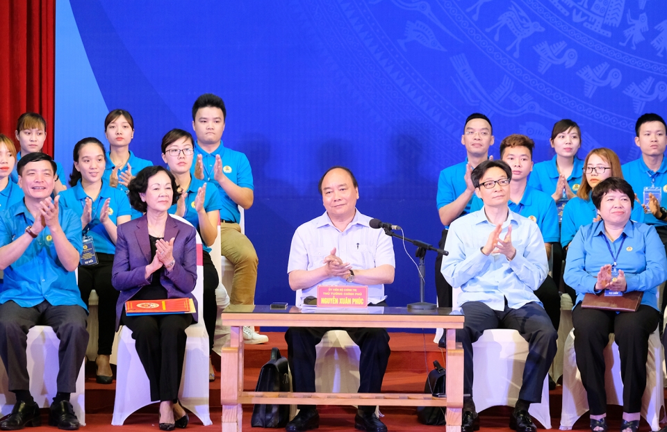 thu tuong doi thoai de giai quyet van de buc xuc cua cong nhan