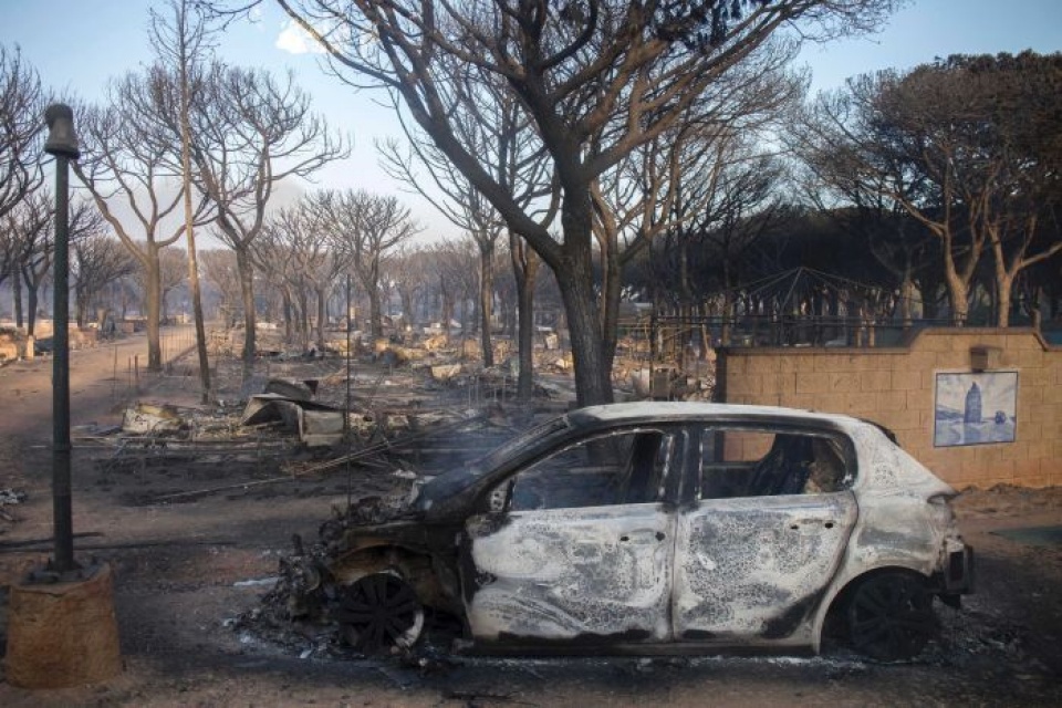 Cháy lớn tại khu bảo tồn tự nhiên của Tây Ban Nha chay lon tai khu bao ton tu nhien cua tay ban nha