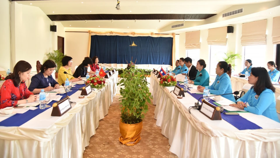 chuong trinh giao luu thuong nien 2018 giua can bo nu ngoai giao hai nuoc viet lao