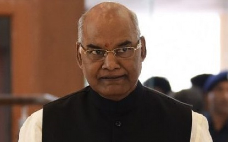 ong ram nath kovind tuyen the nham chuc tong thong an do
