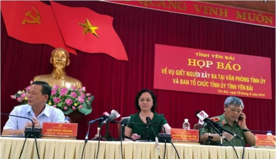 khong khoi to vu sat hai bi thu va chu tich hdnd tinh yen bai