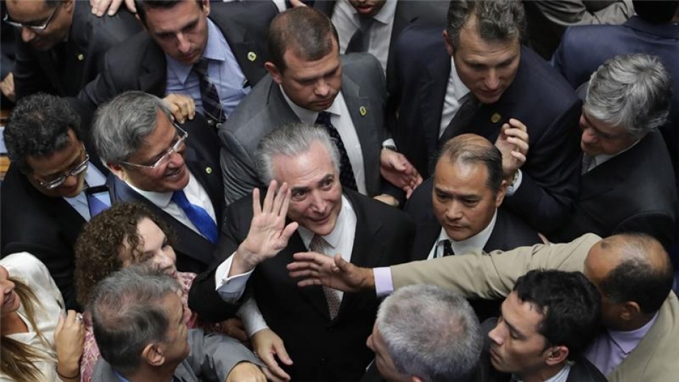 Ông Michel Temer chính thức trở thành tân Tổng thống Brazil ong michel temer chinh thuc tro thanh tan tong thong brazil