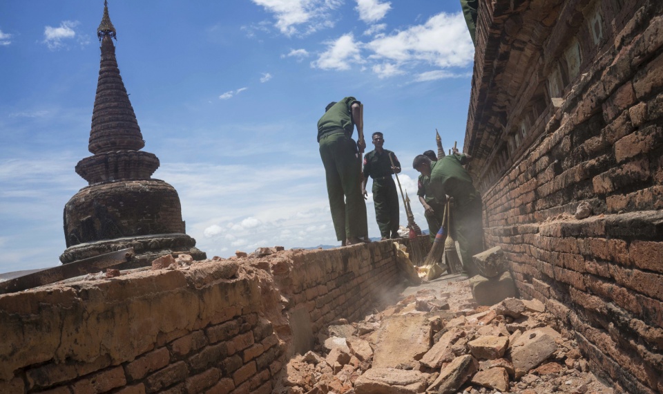 myanmar pho co bagan sau tham hoa dong dat