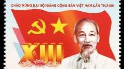 Phát hành bộ tem đặc biệt chào mừng Đại hội Đảng lần thứ XIII