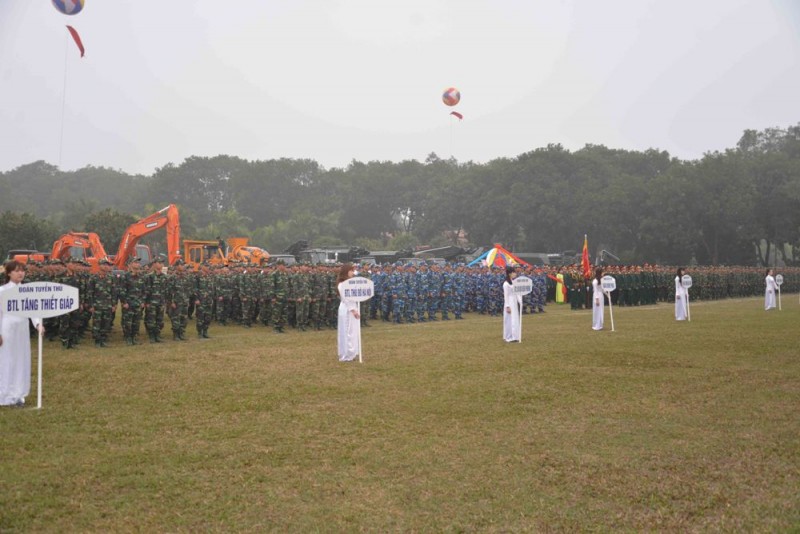 Khai mạc Hội thao Công binh toàn quân 2016
