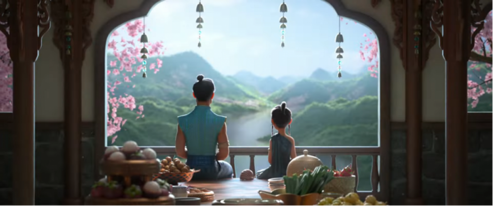 “Raya và rồng thần cuối cùng” nêu bật ý nghĩa gia đình.