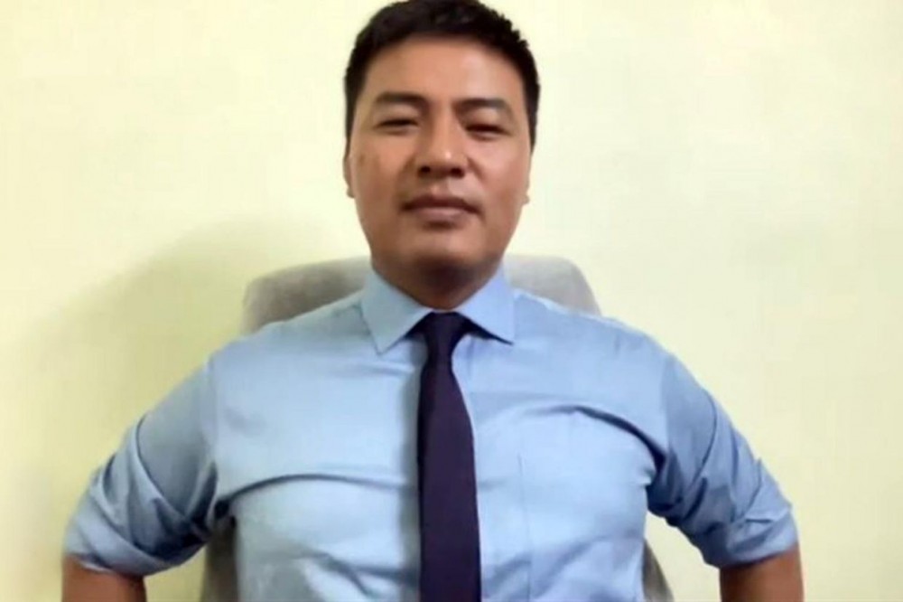 Dr Sa Sa, seen here speaking to the Straits Times during a Zoom interview on Feb 23, has been appointed as Myanmar representative for the UN to represent the CRPH. - ST Dr Sa Sa, seen here speaking to the Straits Times during a Zoom interview on Feb 23, has been appointed as Myanmar representative for the UN to represent the CRPH. - ST