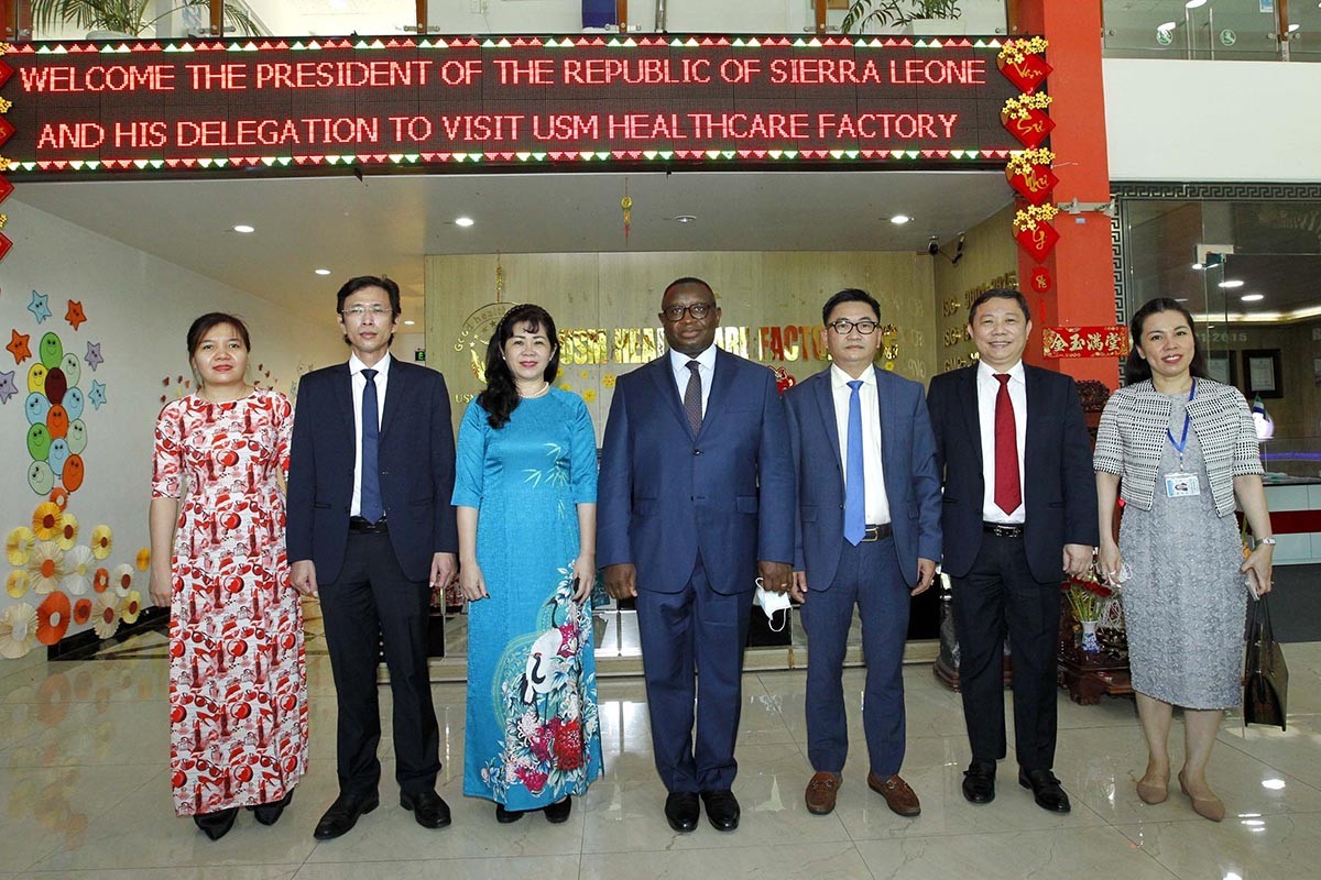 Sierra Leone wishes to promote high-tech cooperation and innovation with Vietnam