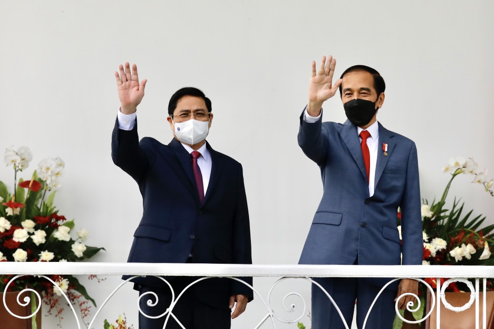 Thủ tướng Phạm Minh Chính hội đàm với Tổng thống Indonesia