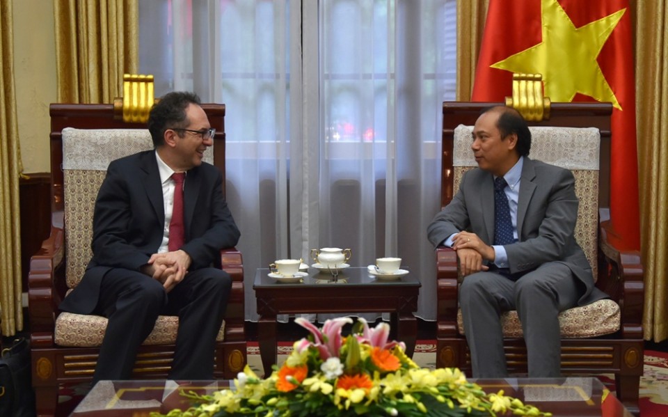 thuc day quan he doi tac chien luoc viet nam duc