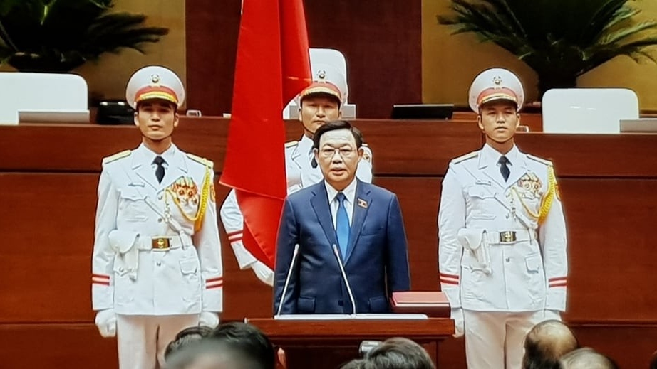 Chủ tịch Quốc hội Cuba chúc mừng Chủ tịch Quốc hội Vương Đình Huệ