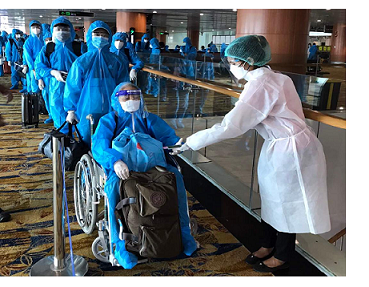 Chuyến bay chở 182 công dân Việt Nam từ Myanmar về nước an toàn