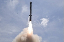 Ấn Độ thử thành công tên lửa hành trình siêu thanh BrahMos