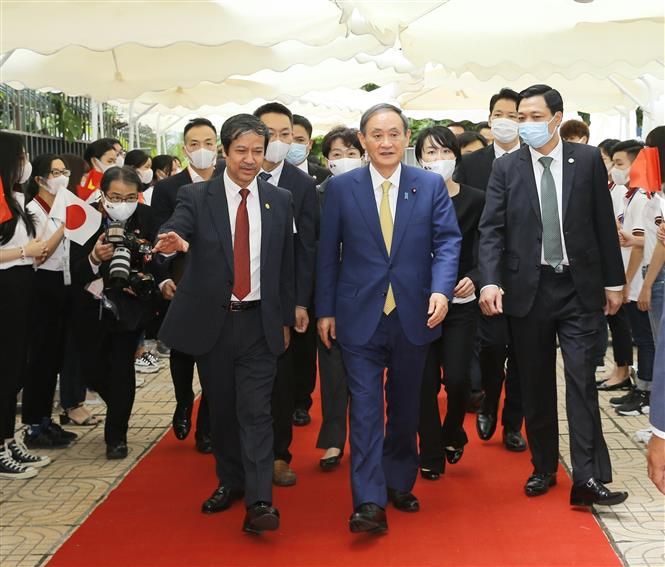 undefined Những điểm nhấn trong bài phát biểu quan trọng của Thủ tướng Suga tại Đại học Việt-Nhật