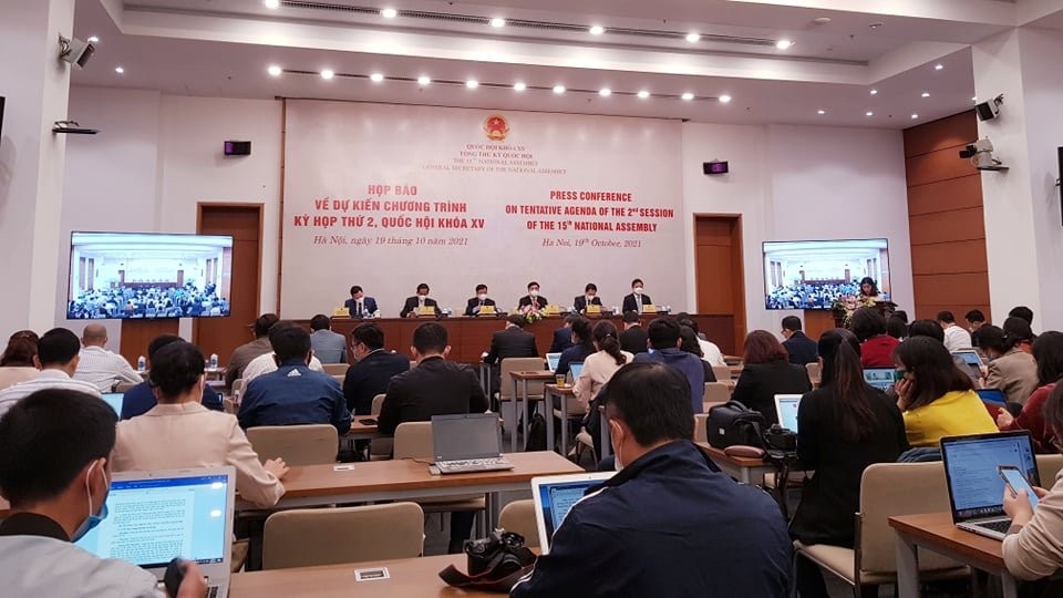 Kỳ họp thứ 2 Quốc hội khóa XV: Thông qua 2 dự án luật, 5 dự thảo Nghị quyết; Sẽ kết thúc sớm nếu dịch phức tạp Kỳ họp thứ 2 Quốc hội khóa XV: Thông qua 2 dự án luật, 5 dự thảo Nghị quyết; Sẽ kết thúc sớm nếu dịch phức tạp