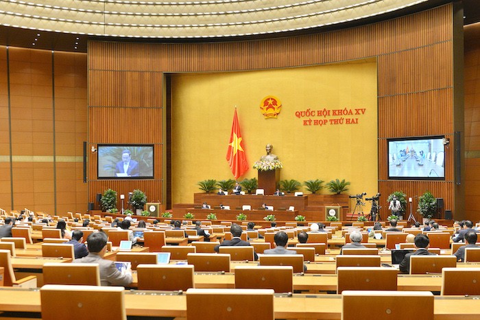 Quốc hội thảo luận trực tuyến về Luật Thi đua, khen thưởng (sửa đổi) ngày 28/10.