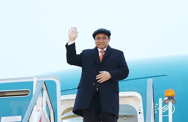Thủ tướng Phạm Minh Chính bắt đầu chuyến công tác tham dự Hội nghị COP26, thăm làm việc tại Anh