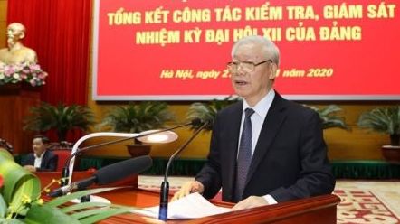 tong bi thu chu tich nuoc nguyen phu trong can bo kiem tra phai la nhung chien si kien cuong co ban linh phai liem phai sach