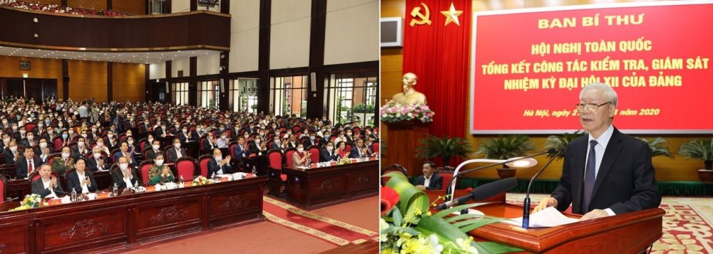 Tổng Bí thư, Chủ tịch nước Nguyễn Phú Trọng: Cán bộ kiểm tra phải là những chiến sĩ kiên cường, có bản lĩnh, phải liêm, phải sạch