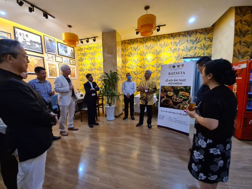 Lễ hội ẩm thực Indonesia tại Việt Nam, tháng 8/2020. (Nguồn: ĐSQ Indonesia tại Việt Nam)