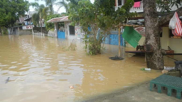 ASEAN, UNICEF hợp tác tài trợ ứng phó thảm họa thiên tai và các cú sốc. Ảnh: Hình ảnh mưa lớn gây ngập lụt ở Philippines. (Nguồn: Asean Today)