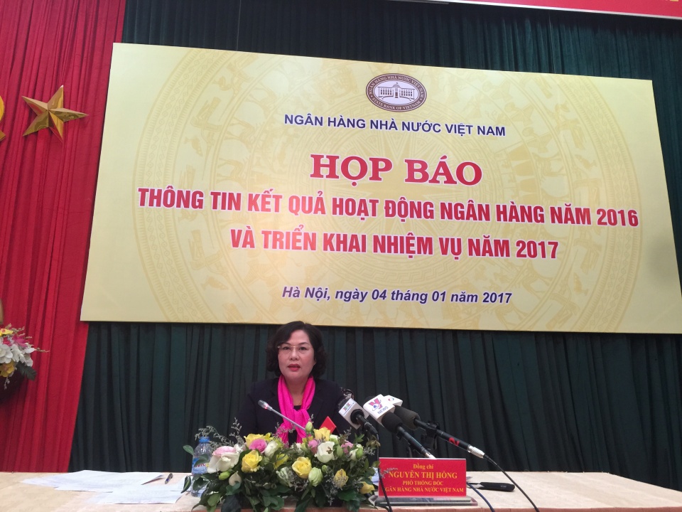 nam 2017 se giam lai suat cho vay cho mot so doi tuong