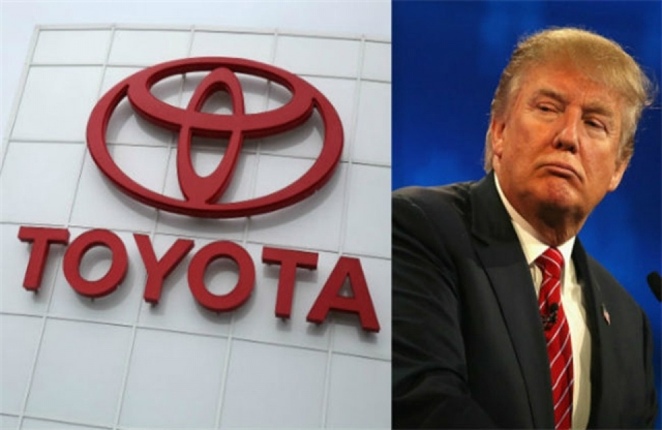 Chính phủ Nhật bảo vệ Toyota trước lời cảnh báo của Trump chinh phu nhat bao ve toyota truoc loi canh bao cua trump