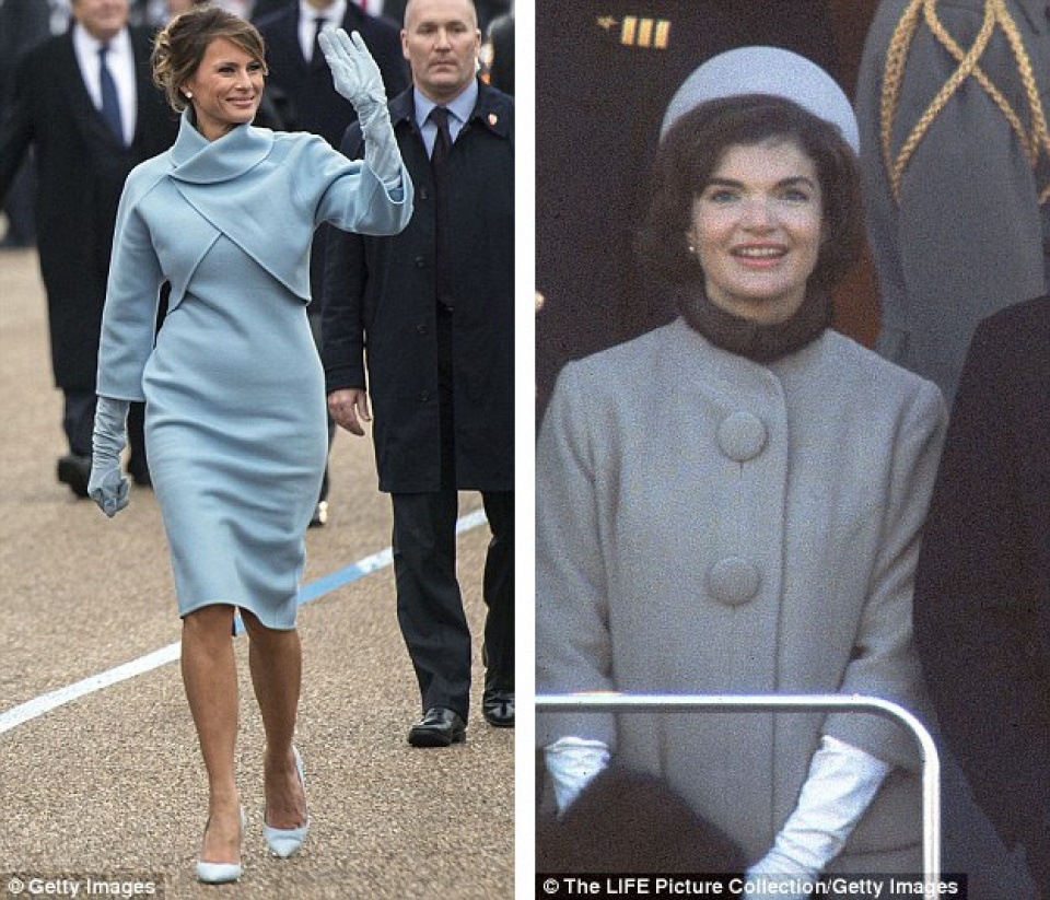 Bà Melania Trump giúp cổ phiếu Ralph Lauren tăng giá ba melania trump giup co phieu ralph lauren tang gia