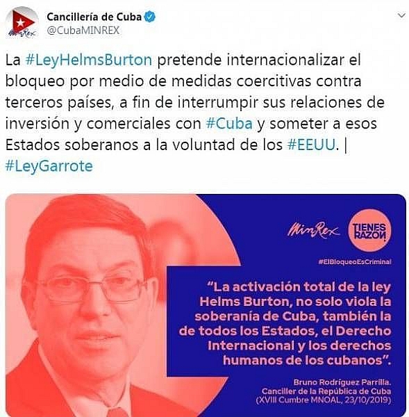 my am muu quoc te hoa lenh cam van cuba