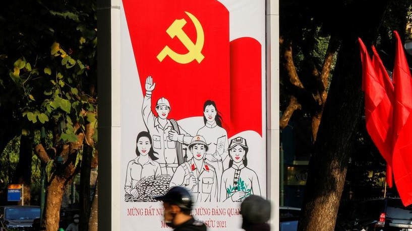 cac hang thong tan quoc te dong loat dua tin ve le khai mac dai hoi xiii cua dang