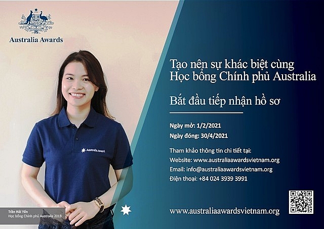 Y tế được đưa vào nhóm ngành học ưu tiên của học bổng Chính phủ Australia