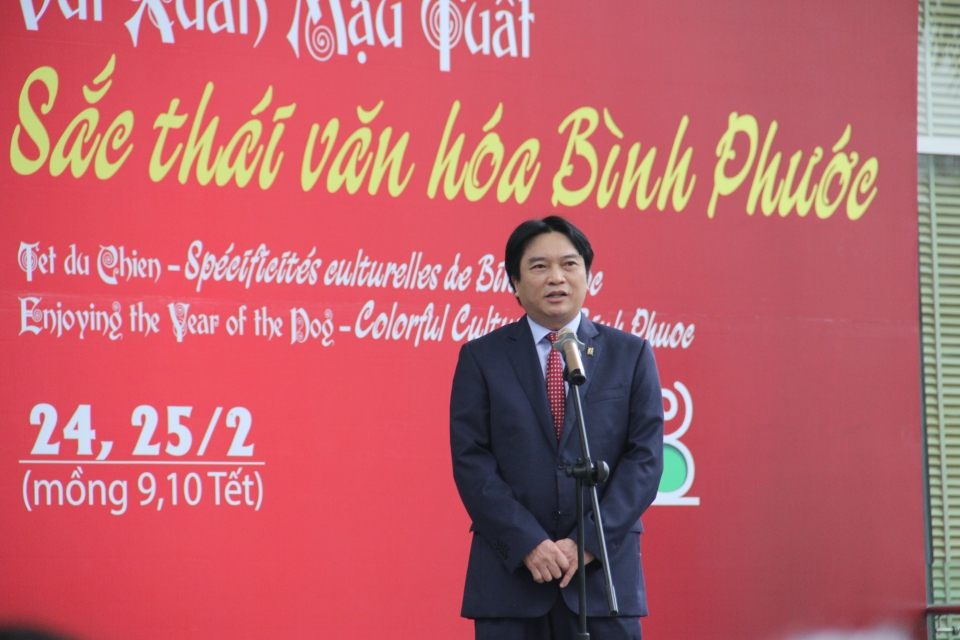 Vui xuân Mậu Tuất với sắc thái văn hóa Bình Phước vui xuan mau tuat voi sac thai van hoa binh phuoc