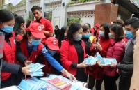 Hội Chữ thập đỏ ra quân tuyên truyền phòng, chống dịch bệnh nCoV