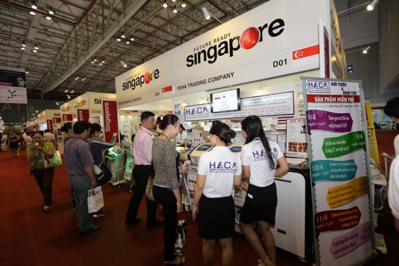 18 nuoc tham du trien lam chuyen nganh lam dep tai viet nam