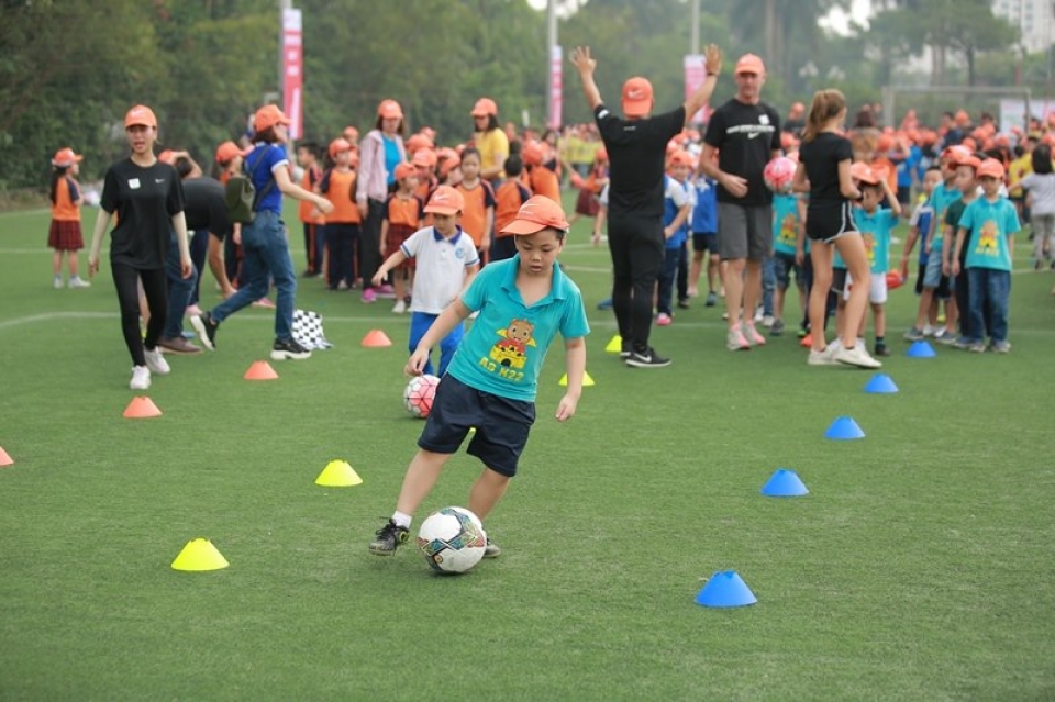 soi dong ngay hoi the thao danh cho hoc sinh tieu hoc