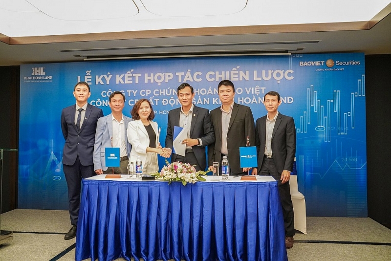 Chứng khoán Bảo Việt ký kết hợp tác chiến lược cùng Khải Hoàn Land