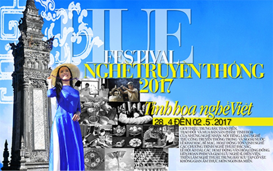 festival nghe truyen thong hue 2017 ton vinh cac lang nghe truyen thong