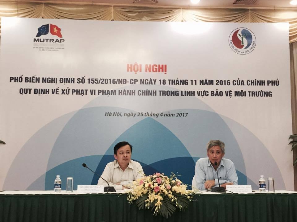 Tránh chồng chéo trong xử phạt hành chính về bảo vệ môi trường tranh chong cheo trong xu phat hanh chinh ve bao ve moi truong