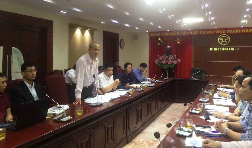 ha noi phan luong nhieu tuyen duong phuc vu thi cong duong sat do thi