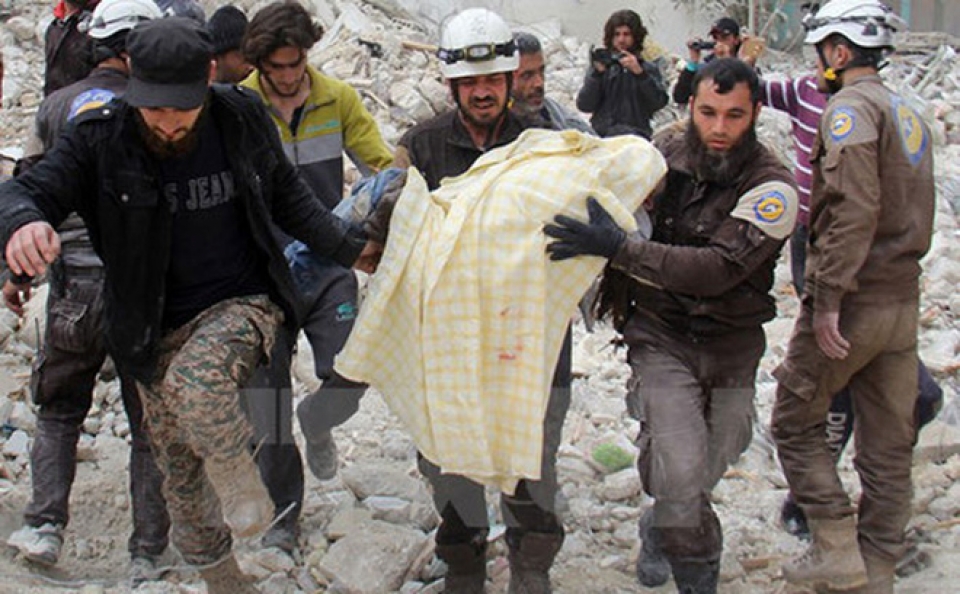 cac thanh sat vien da tim manh moi vu khi hoa hoc o syria nhu the nao