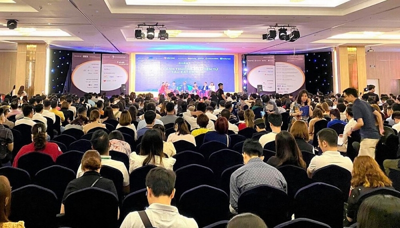 Toàn cảnh Diễn đàn VOBF 2021 ngày 20/4 tại Hà Nội. (Nguồn: VOBF)