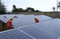 khoi cong nha may dien nang luong mat troi lon nhat viet nam