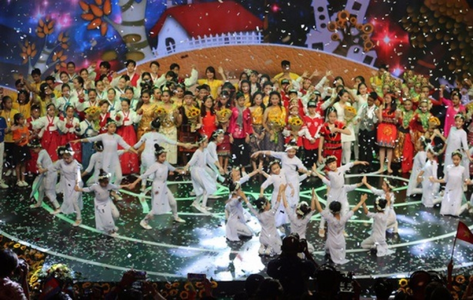 lien hoan thieu nhi quoc te vtv 2018 quy tu 8 nuoc tham gia