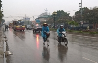 Chiều nay, khu vực Bắc Bộ và Hà Nội giảm mưa, trời hửng nắng