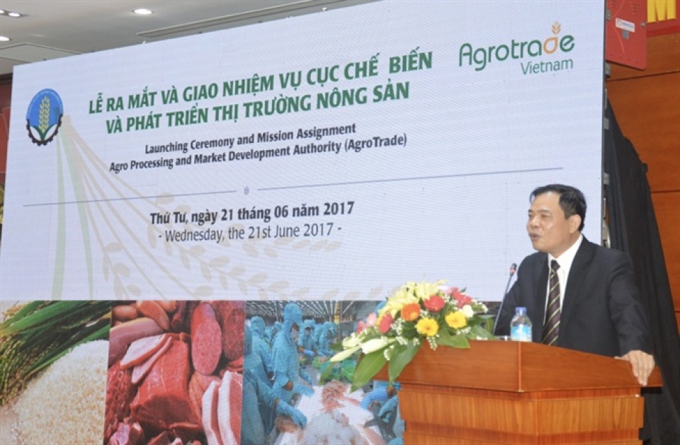 lan dau tien viet nam co co quan chuyen lo dau ra cho nong san